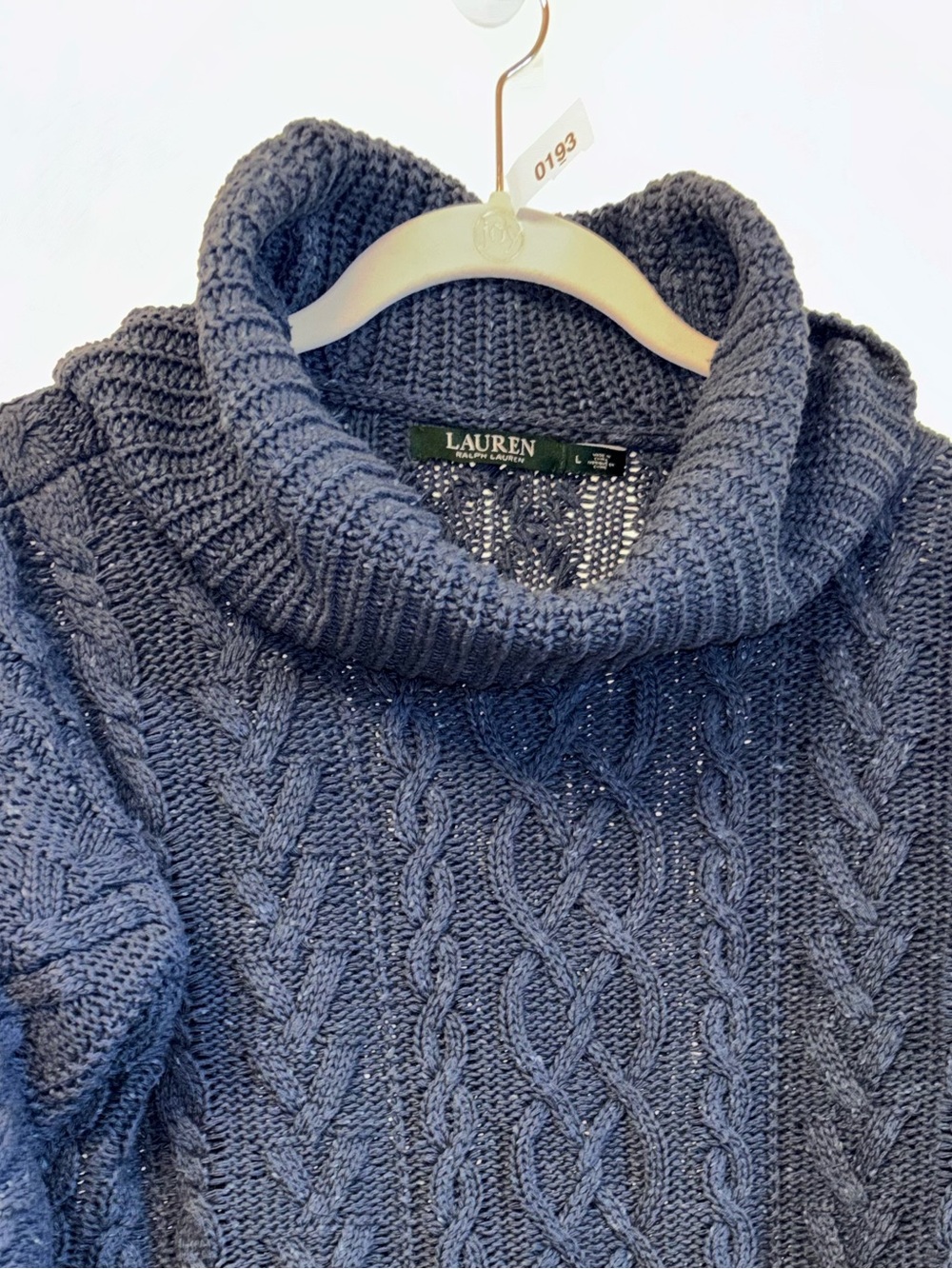 Gorgeous bulky Lauren sweater Blue